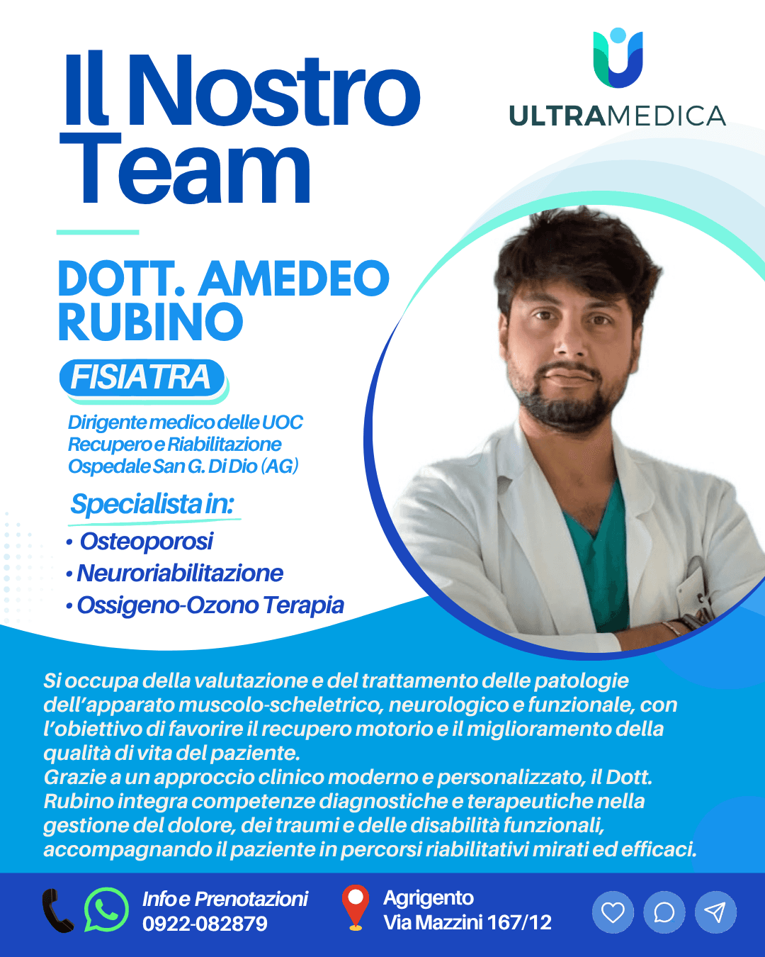 Dott. Amedeo Rubino — Fisiatra