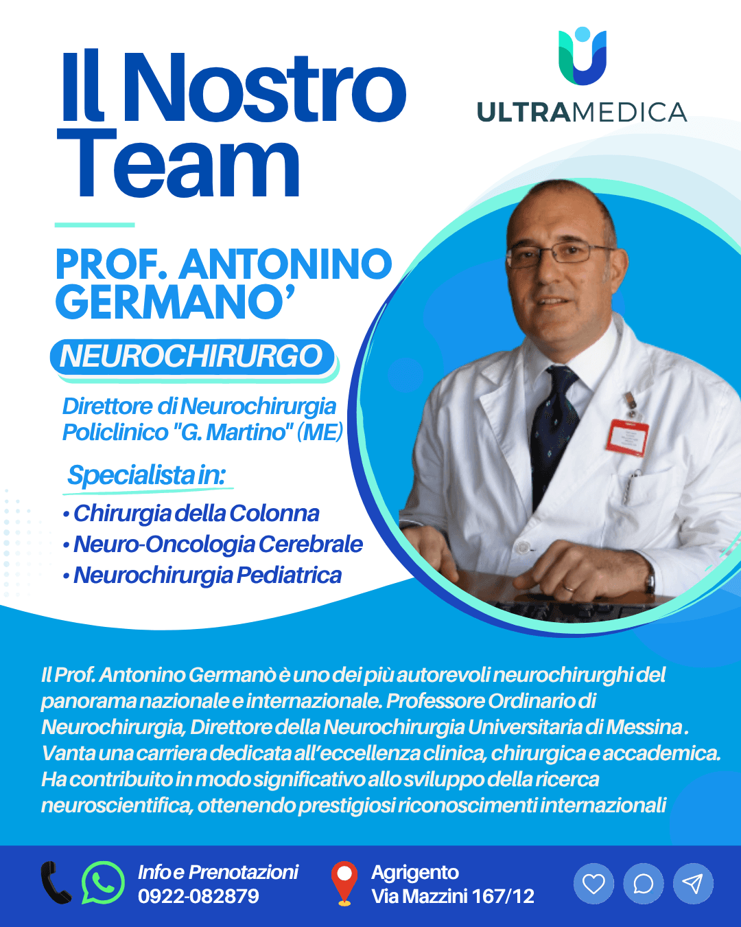 Prof. Antonino Germanò — Neurochirurgo