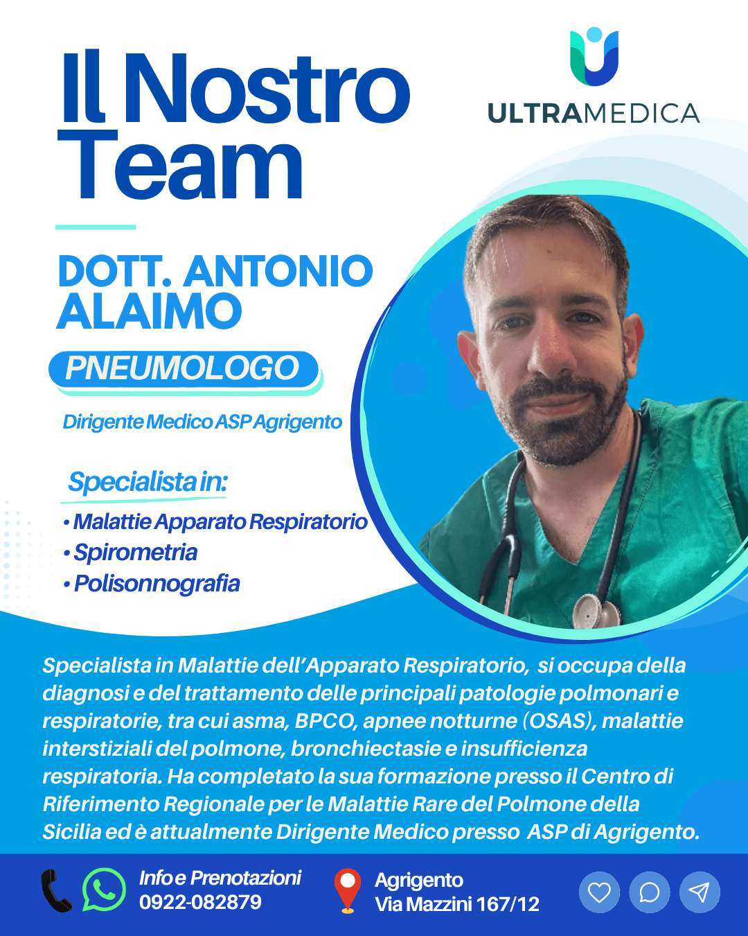 Dott. Antonio Alaimo — Pneumologo