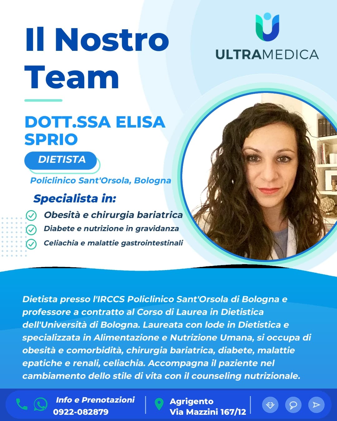 Dott.ssa Elisa Sprio — Dietista