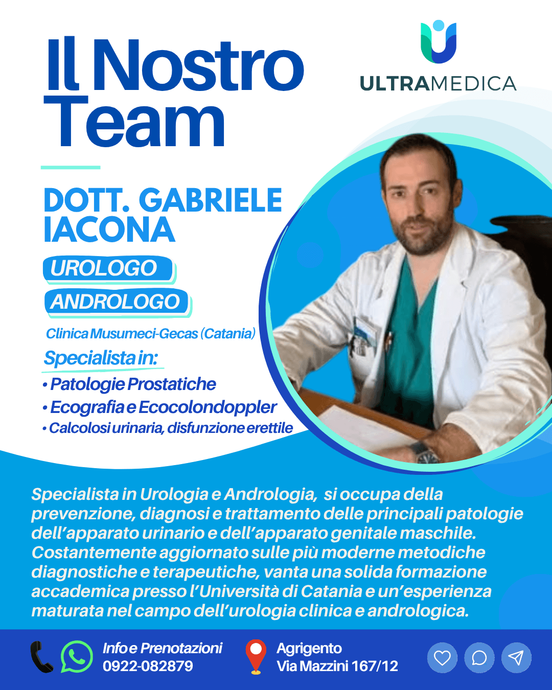 Dott. Gabriele Iacona — Urologo Andrologo