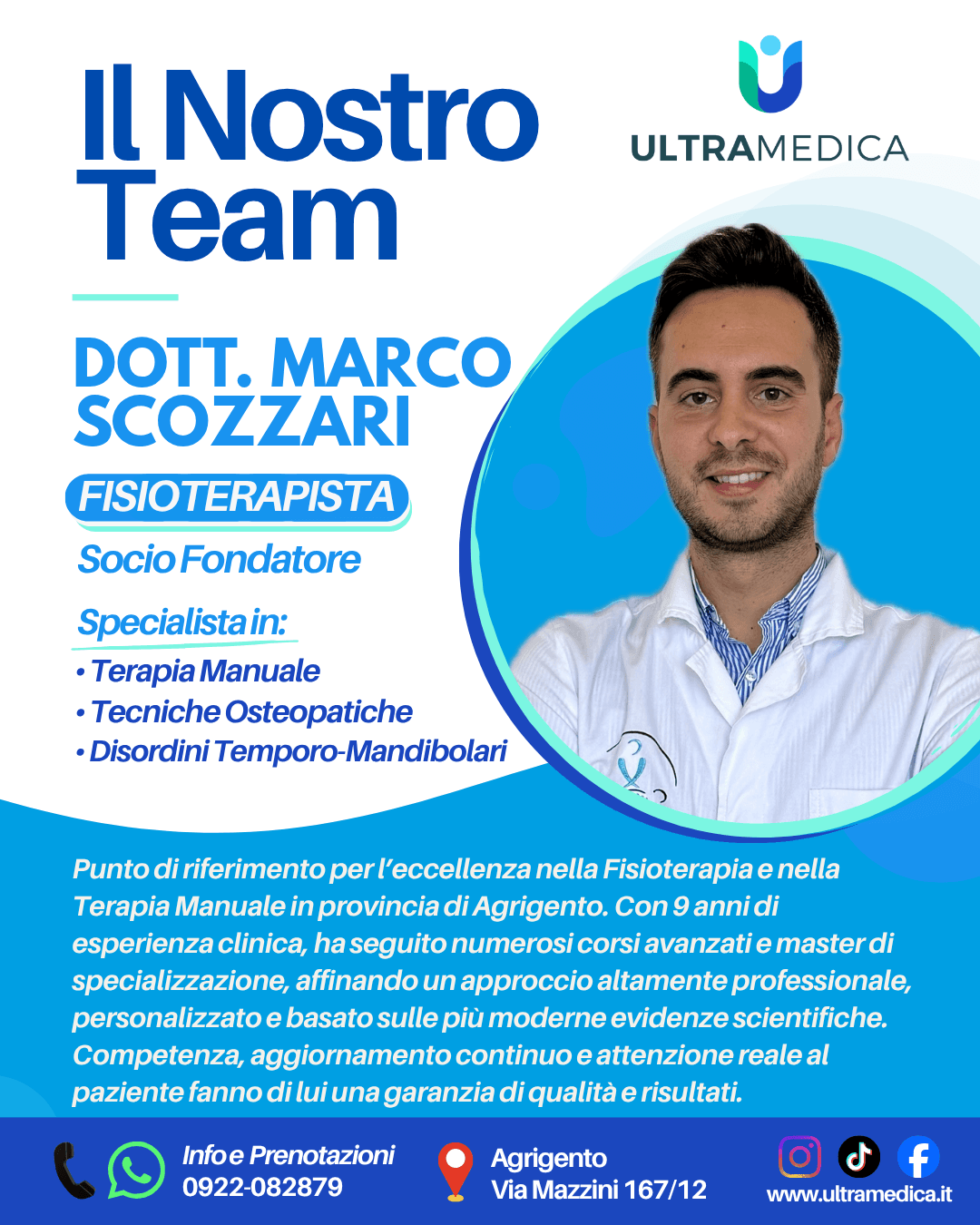 Dott. Marco Scozzari — Fisioterapista